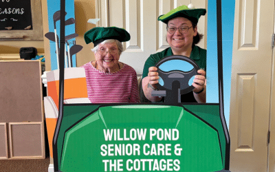 Willow Pond seniors tee off Masters week with festive celebration